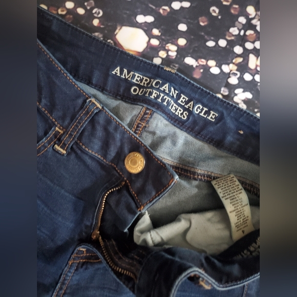 American Eagle outfitters size 4 super stretch jegging jeans - Picture 4 of 7